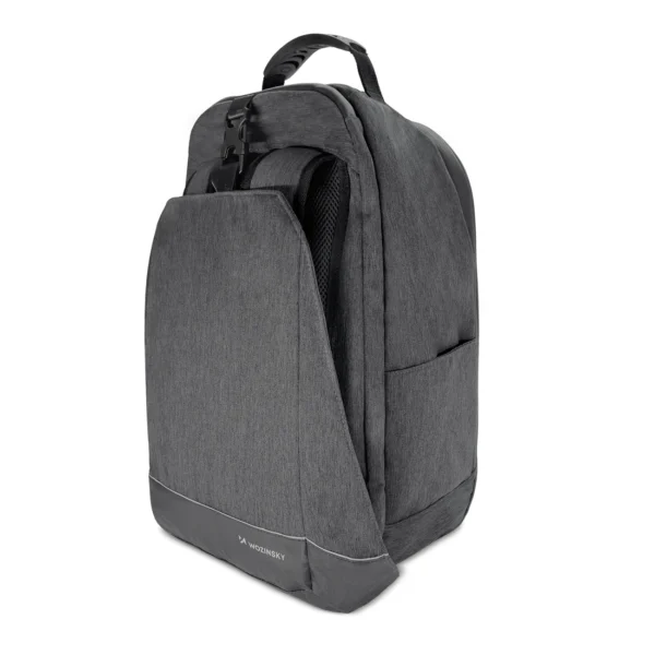 Wozinsky bike pannier bag, bike backpack with frame, 2in1, 40l, black (WBB33BK)eng