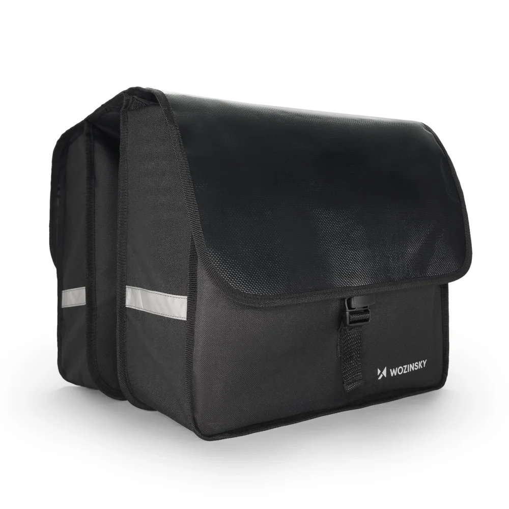 Wozinsky bicycle pannier double 28 l black (WBB34BK)eng