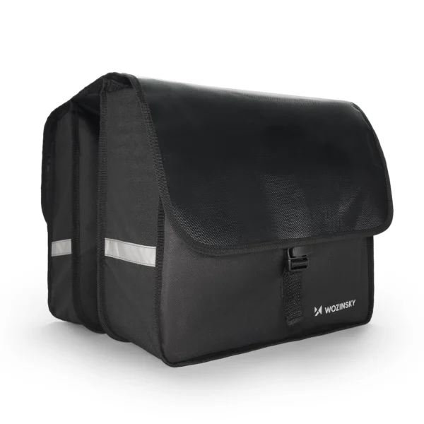 Wozinsky bicycle pannier double 28 l black (WBB34BK)eng