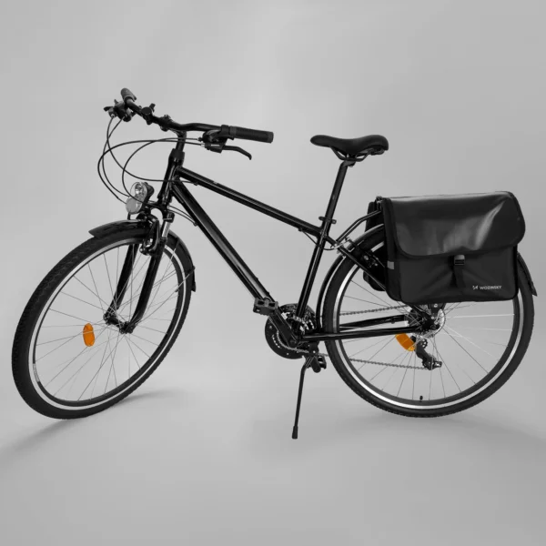 Wozinsky bicycle pannier double 28 l black (WBB34BK)eng