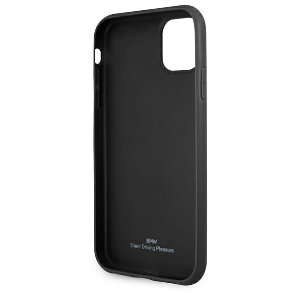 Etui BMW BMHCN61RSPPR iPhone 11 6,1" / Xr czerwony/red hardcase Leather Curve Perforateeng