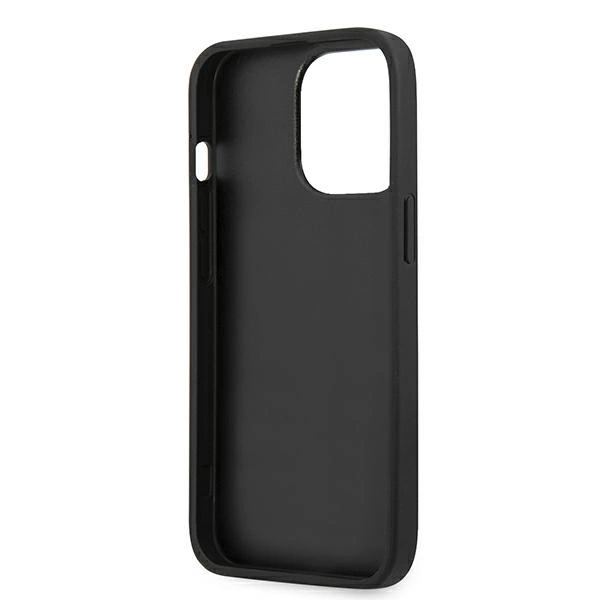 Guess GUHCP13L4GMRGR iPhone 13 Pro / 13 6.1" grey/grey hardcase 4G with ring standeng