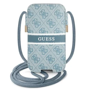 Guess Handbag GUPHL4GDBL 6.7" blue/blue hardcase 4G Stripeeng