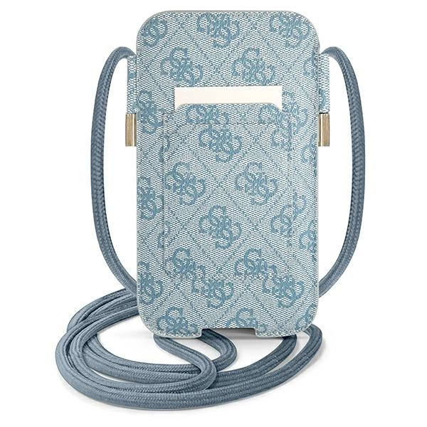 Guess Handbag GUPHL4GDBL 6.7" blue/blue hardcase 4G Stripeeng