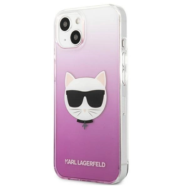 Karl Lagerfeld KLHCP13SCTRP iPhone 13 mini 5.4" hardcase pink/pink Choupette Headeng