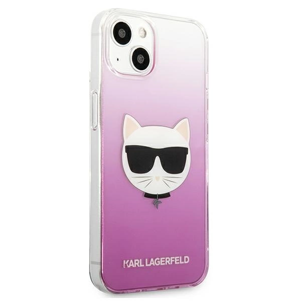 Karl Lagerfeld KLHCP13SCTRP iPhone 13 mini 5.4" hardcase pink/pink Choupette Headeng