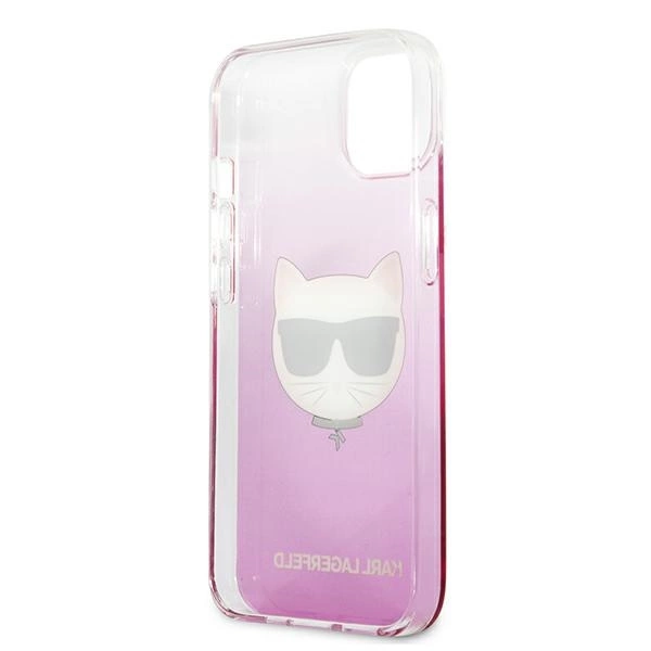 Karl Lagerfeld KLHCP13SCTRP iPhone 13 mini 5.4" hardcase pink/pink Choupette Headeng