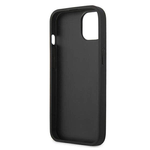 Karl Lagerfeld KLHCP13SPKMP iPhone 13 mini 5,4" różowy/pink hardcase Leather Ikonik Karl`s Head Metaleng