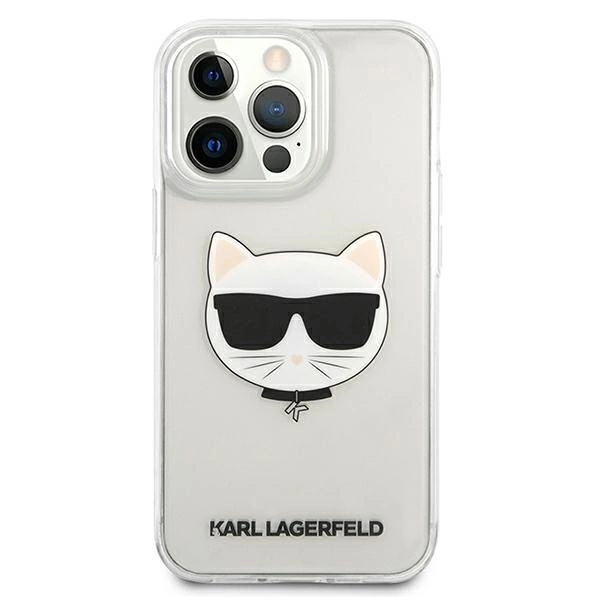 Karl Lagerfeld KLHCP13XCTR iPhone 13 Pro Max 6,7" hardcase transparent Choupette Headeng