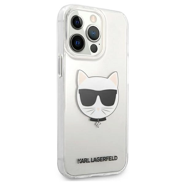 Karl Lagerfeld KLHCP13XCTR iPhone 13 Pro Max 6,7" hardcase transparent Choupette Headeng