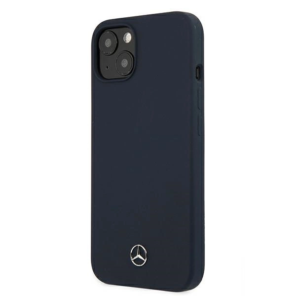 Mercedes MEHCP13SSILNA iPhone 13 mini 5,4" granatowy/navy hardcase Silicone Lineeng