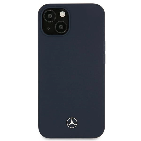 Mercedes MEHCP13SSILNA iPhone 13 mini 5,4" granatowy/navy hardcase Silicone Lineeng