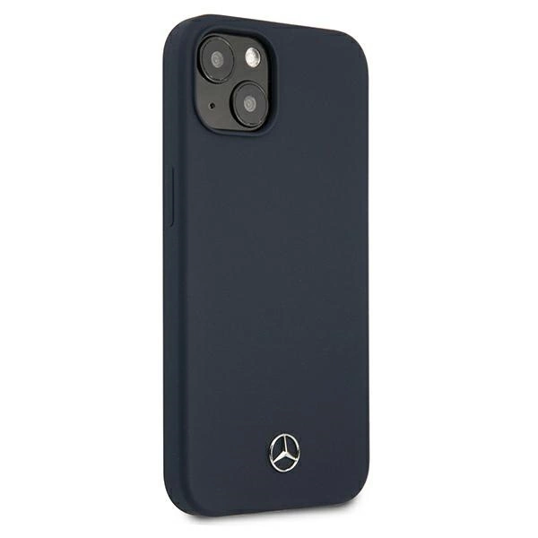 Mercedes MEHCP13SSILNA iPhone 13 mini 5,4" granatowy/navy hardcase Silicone Lineeng