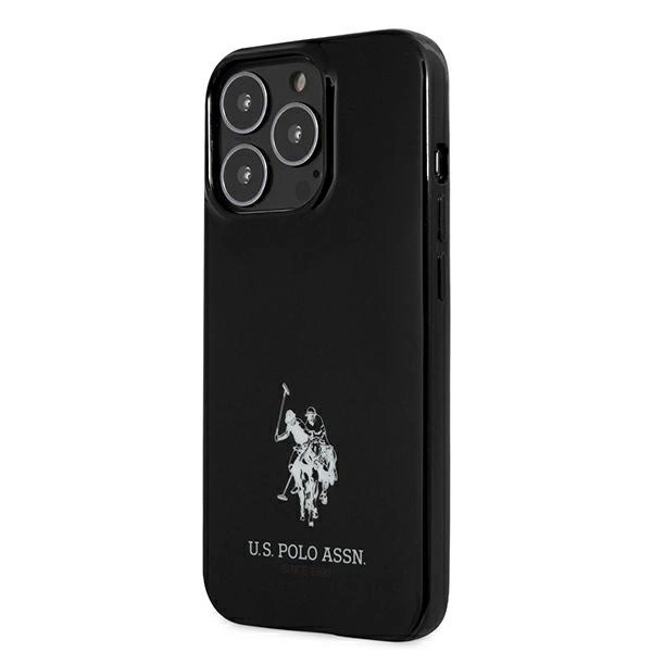 US Polo USHCP13LUMHK iPhone 13 Pro / 13 6.1" black/black hardcase Horses Logoeng