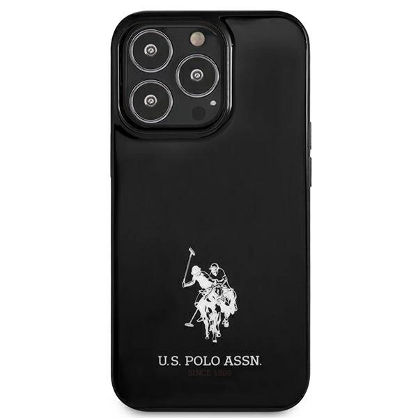 US Polo USHCP13LUMHK iPhone 13 Pro / 13 6.1" black/black hardcase Horses Logoeng