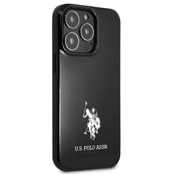 US Polo USHCP13LUMHK iPhone 13 Pro / 13 6.1" black/black hardcase Horses Logoeng