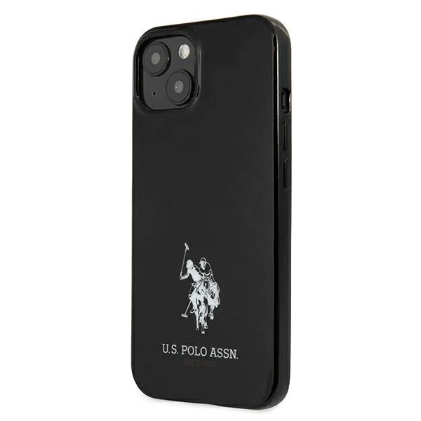 US Polo USHCP13MUMHK iPhone 13 6.1" black/black hardcase Horses Logoeng