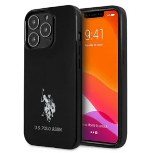 US Polo USHCP13XUMHK iPhone 13 Pro Max 6.7" black/black hardcase Horses Logoeng