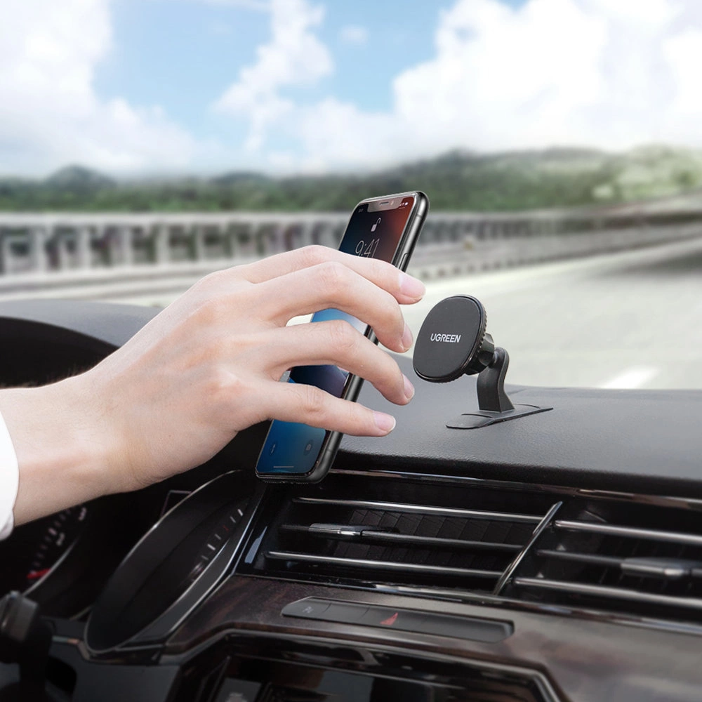 Ugreen Magnetic Car Phone Holder Self-Adhesive for Dashboard Black (LP292)eng