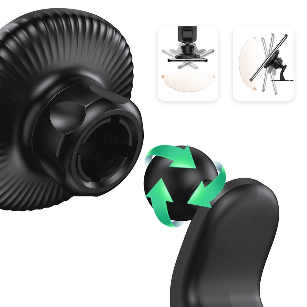 Ugreen Magnetic Car Phone Holder Self-Adhesive for Dashboard Black (LP292)eng