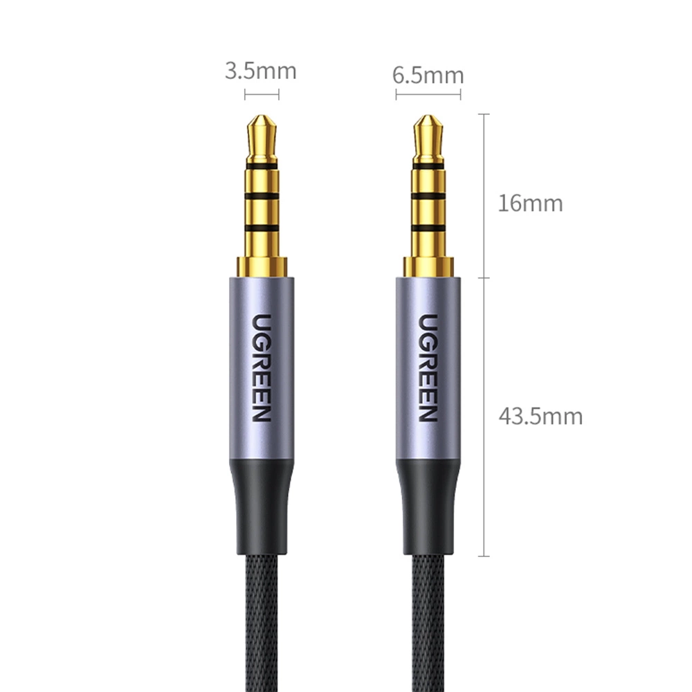 Ugreen AV183 20785 cable 3.5mm mini jack / 3.5mm mini jack 3m - grayeng