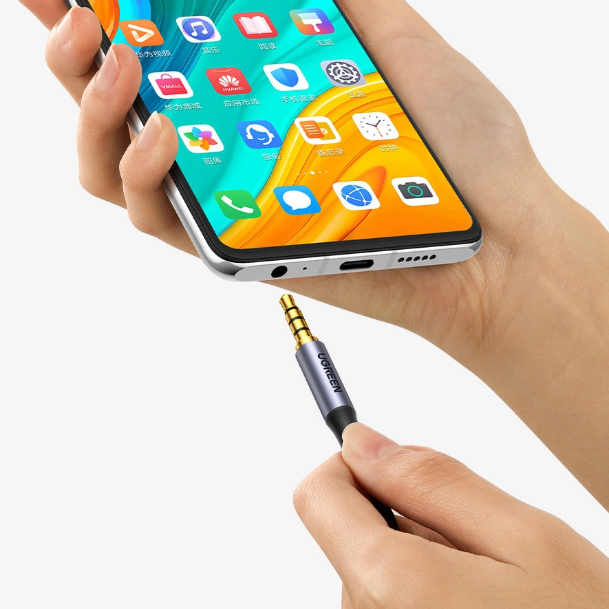 Ugreen AV183 20785 cable 3.5mm mini jack / 3.5mm mini jack 3m - grayeng