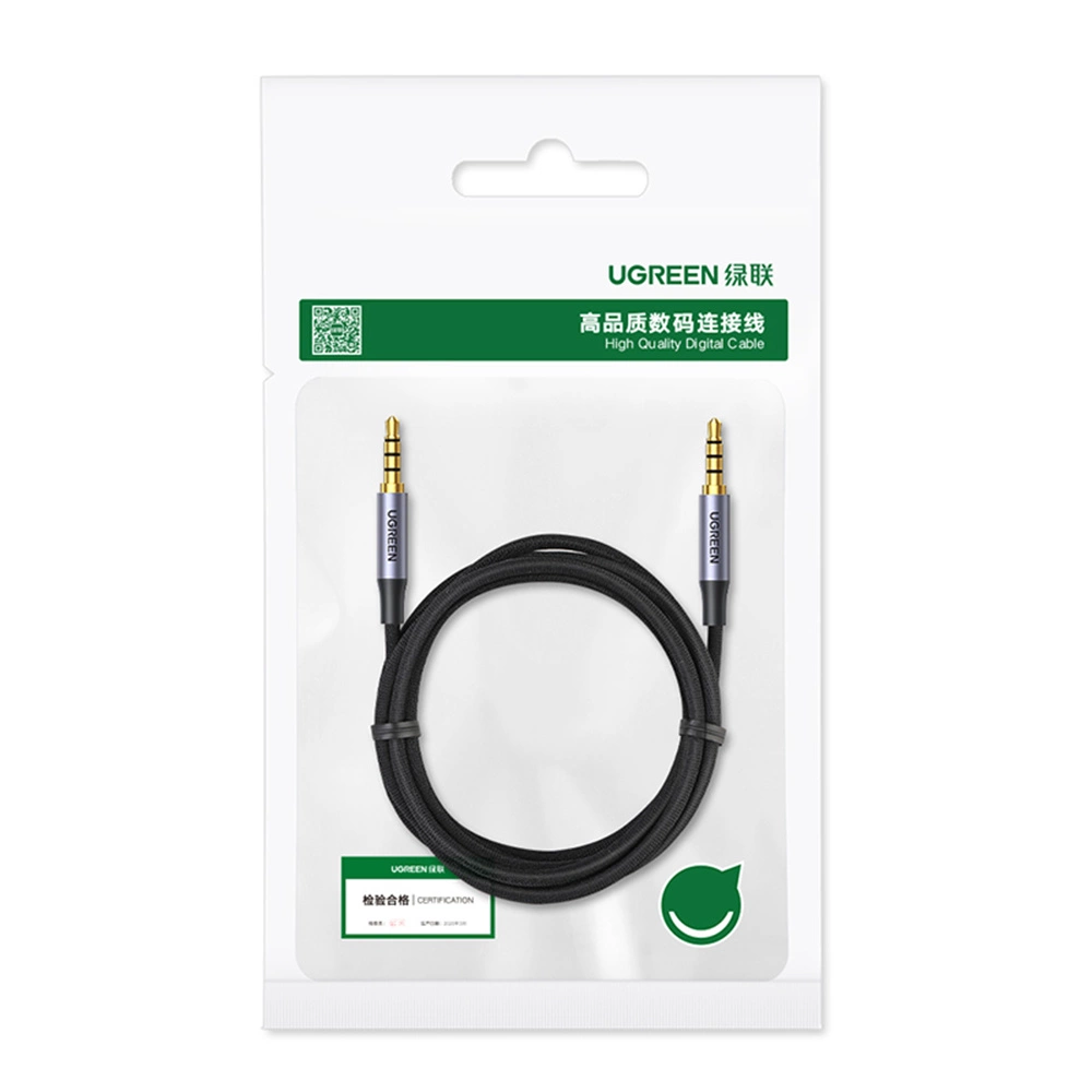 Ugreen AV183 20782 cable 3.5mm mini jack / 3.5mm mini jack 2m - grayeng