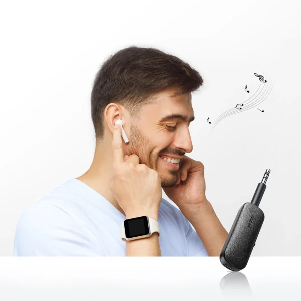 Ugreen receiver bluetooth transmitter mini jack 3.5mm black (CM403)eng