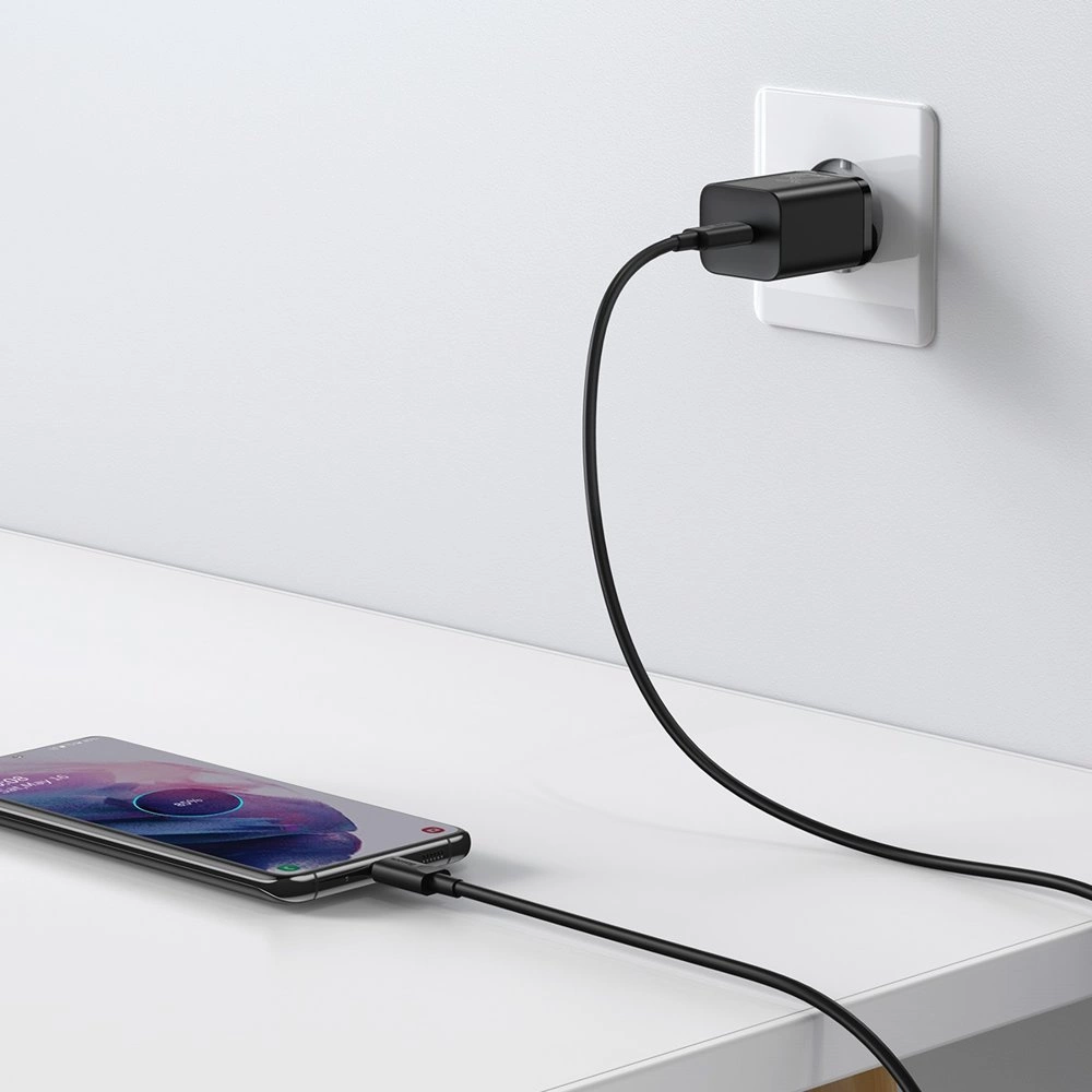 Baseus Super Si 1C fast charger USB Type C 25W Power Delivery Quick Charge black (CCSP020101)eng