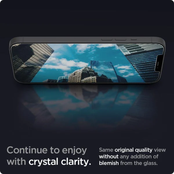 Spigen Glas.tR EZ Fit AntiBlue Tempered Glass for iPhone 13 / 13 Pro / 14 / 16e - 2 pcs.eng