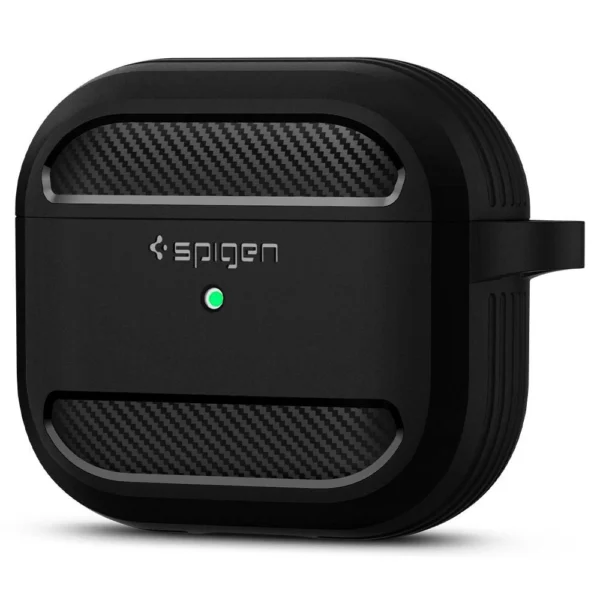Spigen Rugged Armor Case for Apple AirPods 3 - Matte Blackeng