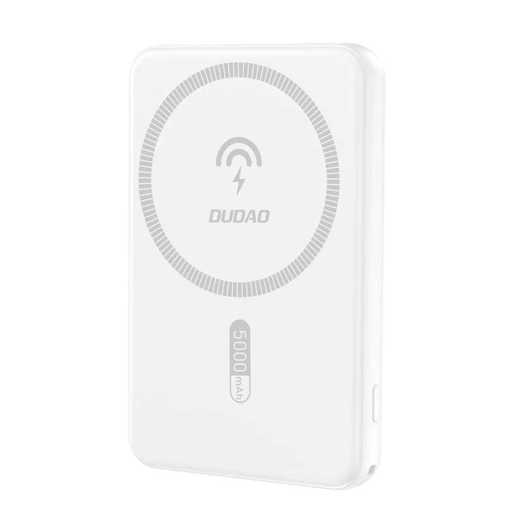 Dudao K14S USB-A / USB-C / MagSafe wireless powerbank 20W 5000mAh - whiteeng