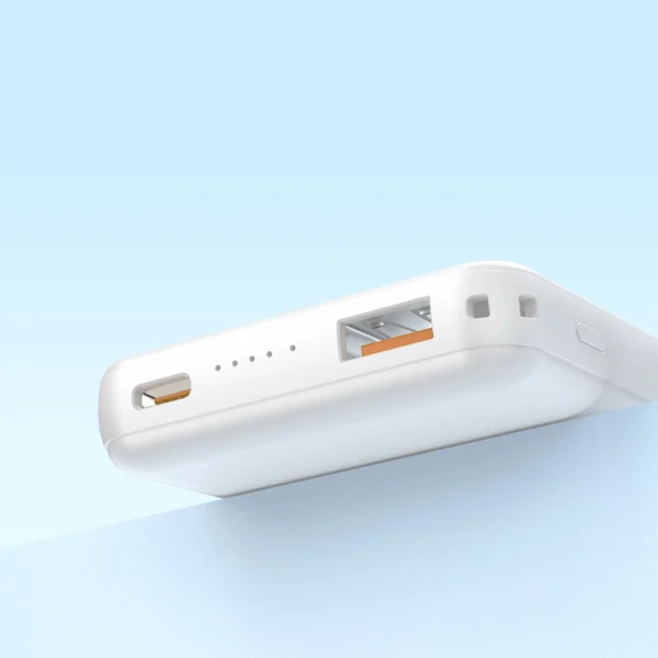 Dudao K14S USB-A / USB-C / MagSafe wireless powerbank 20W 5000mAh - whiteeng