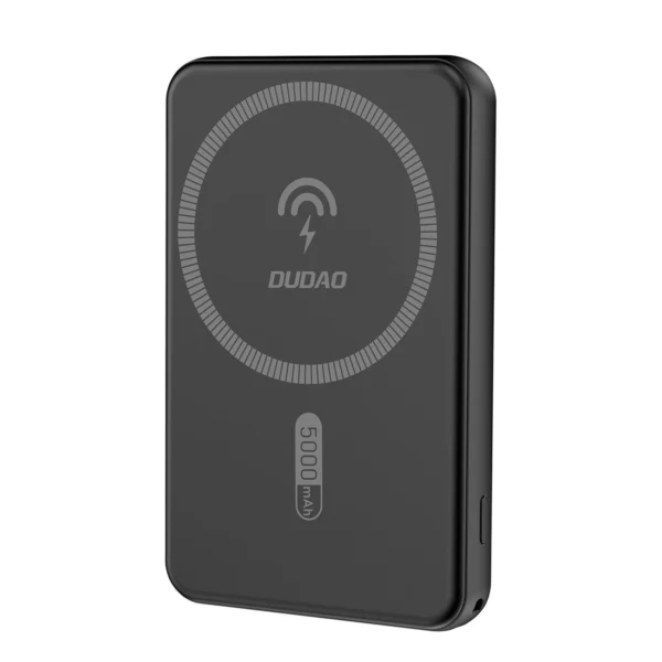 Dudao K14S USB-C / MagSafe wireless powerbank 20W 5000mAh - blackeng