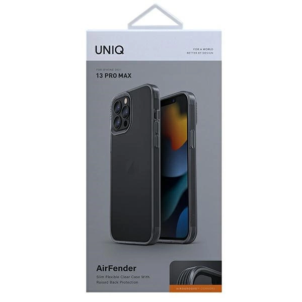 Uniq Air Fender case for iPhone 13 Pro Max - grayeng