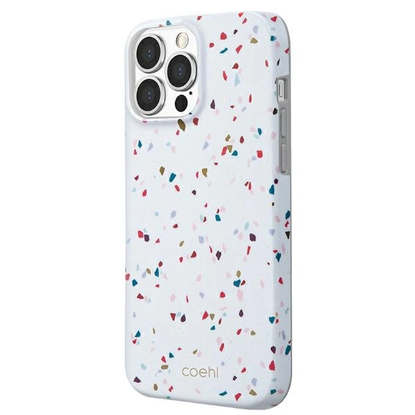Uniq Coehl Terrazzo case for iPhone 13 Pro / iPhone 13 - whiteeng