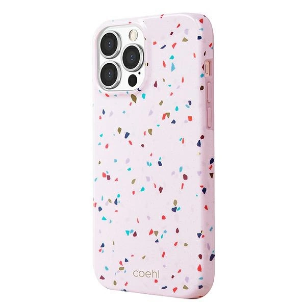 Uniq Coehl Terrazzo case for iPhone 13 Pro Max - pinkeng