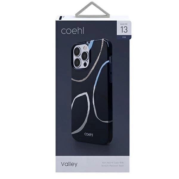 Uniq Coehl Valley case for iPhone 13 Pro / iPhone 13 - navy blueeng