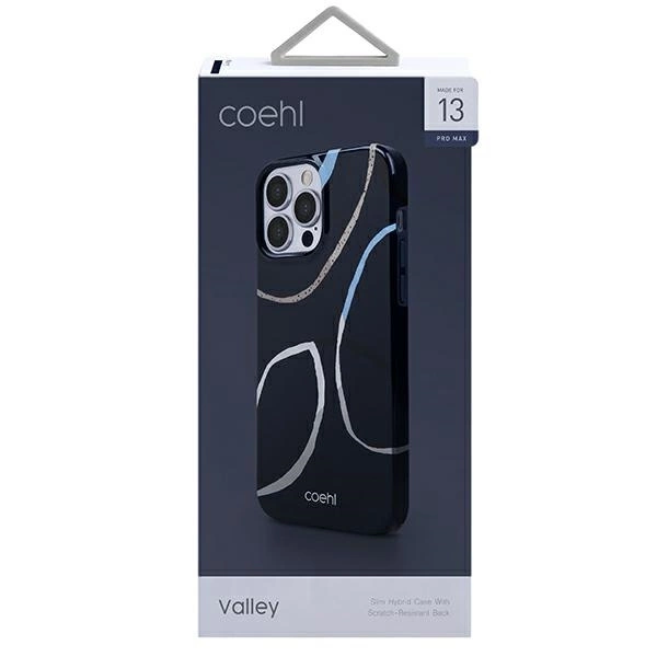 Uniq Coehl Valley case for iPhone 13 Pro Max - navy blueeng