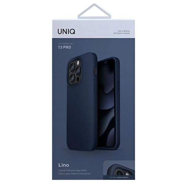 Uniq Lino case for iPhone 13 Pro / iPhone 13 - blueeng