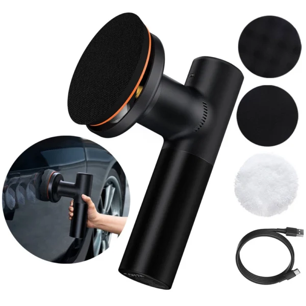 Baseus cordless electric polish machine 30W 4000mAh black (CRDLQ-B01)eng