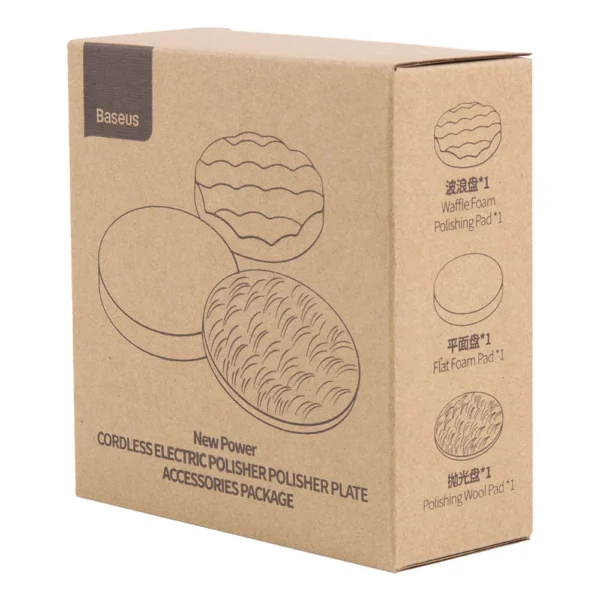 Baseus set of accessories for the cordless polishing machine CRDLQ-B01 3 pcs. (CRDLQ-C01)eng