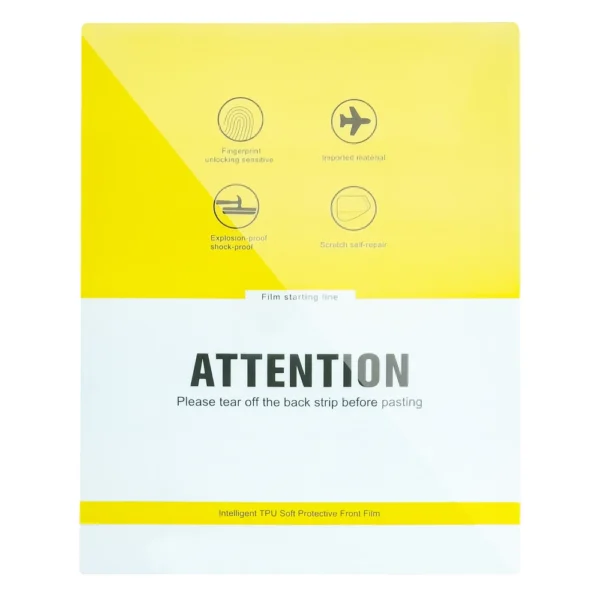 20 pcs. Hydrogel foil for the tablet, self-healing for cutting with a plotter (29 cm x 22.5 cm)eng