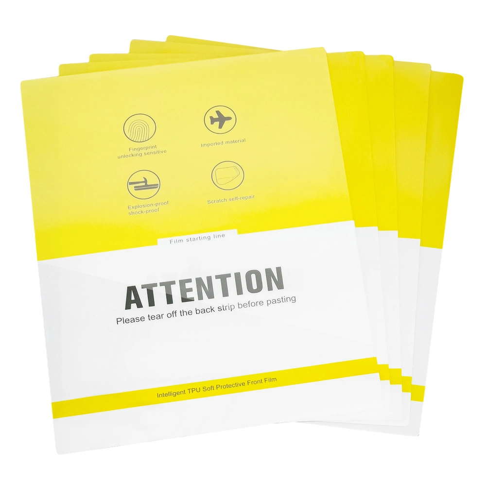 20 pcs. Hydrogel foil for the tablet, self-healing for cutting with a plotter (29 cm x 22.5 cm)eng