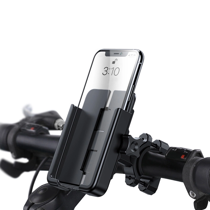 Wozinsky metal bicycle phone holder, scooters black (WBHBK3)eng