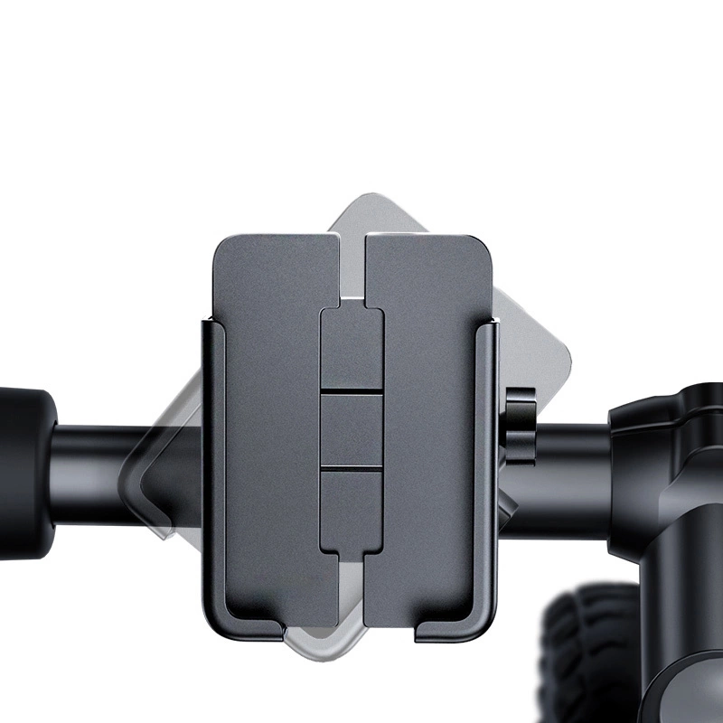 Wozinsky metal bicycle phone holder, scooters black (WBHBK3)eng