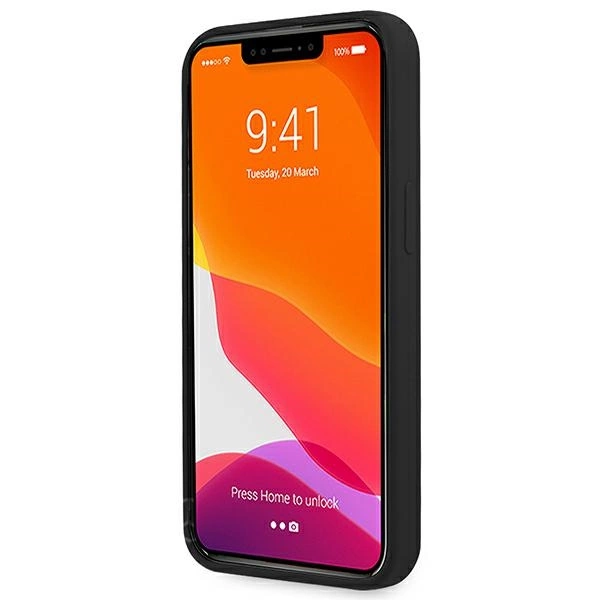 Etui BMW BMHCP13MSILBK iPhone 13 6,1" czarny/black hardcase Silicone Signatureeng