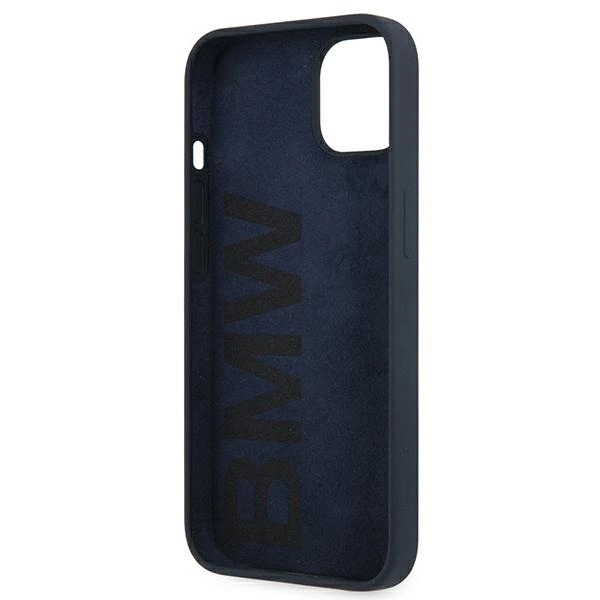 Etui BMW BMHCP13SSILNA iPhone 13 mini 5,4" granatowy/navy hardcase Silicone Signatureeng