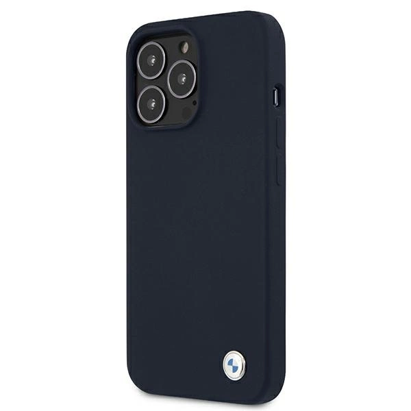 BMW Silicone Signature Case for iPhone 13 Pro Max 6.7" - Navy Blueeng