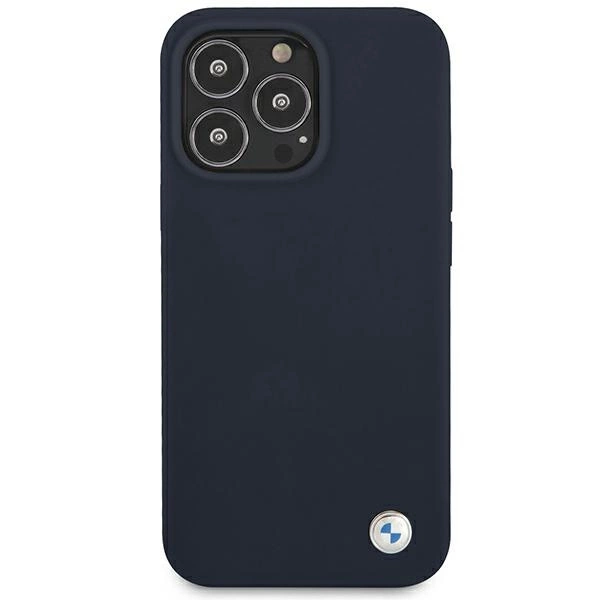 BMW Silicone Signature Case for iPhone 13 Pro Max 6.7" - Navy Blueeng
